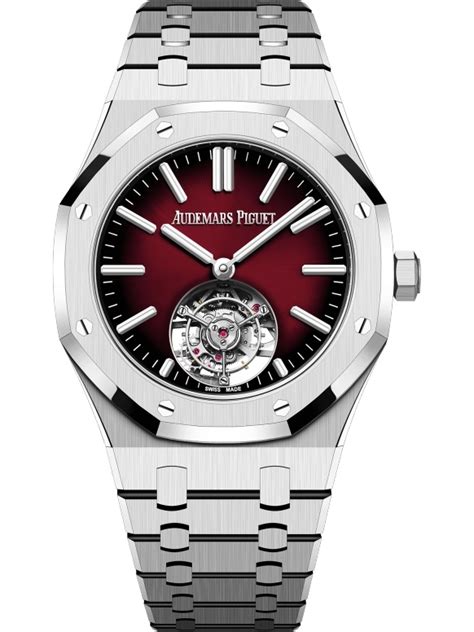 audemars piguet royal oak flying tourbillon burgundy replica|royal oak selfwinding flying tourbillon.